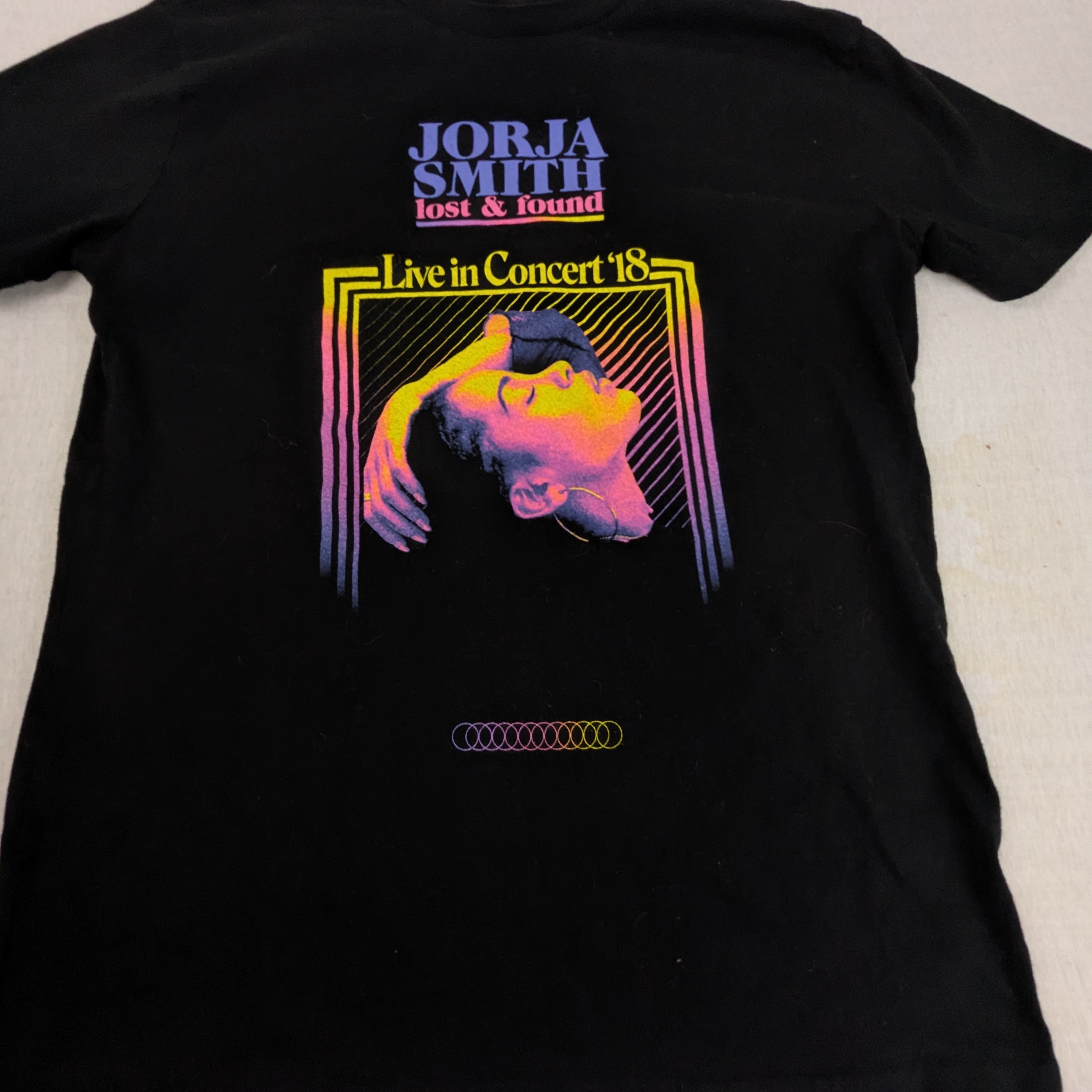 Jorja Smith Lost  Found 2018 Vintage Concert TShirt Medium
